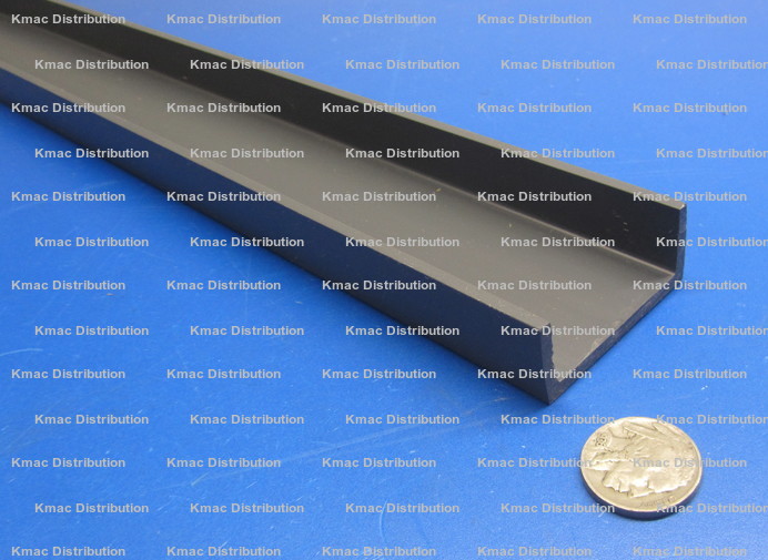 PVC Rigid U Channels Grey 060 To 1 0 Inch Thick